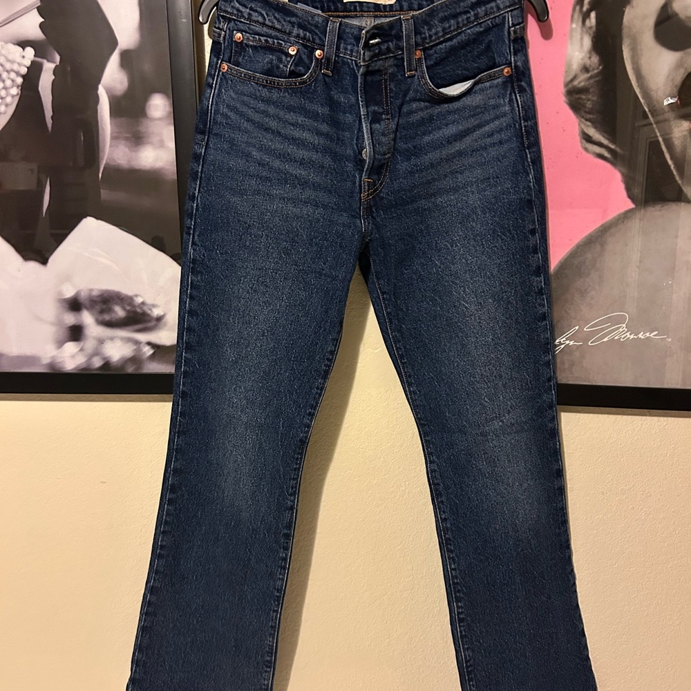 Levi's Dark Blue Boot Cut Jeans